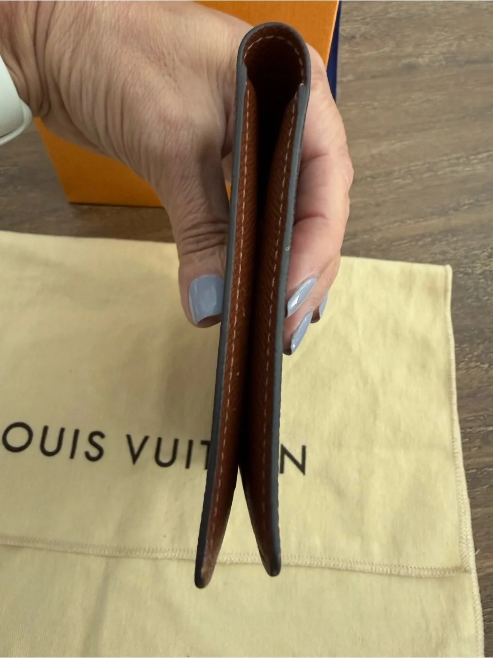 Louis Vuitton Vintage Checkbook / Long Wallet